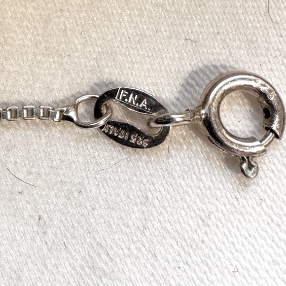 ✨Vintage Italian FNA .925 Sterling Silver Chain Necklace / Bracelet or Anklet✨ - Picture 2 of 16